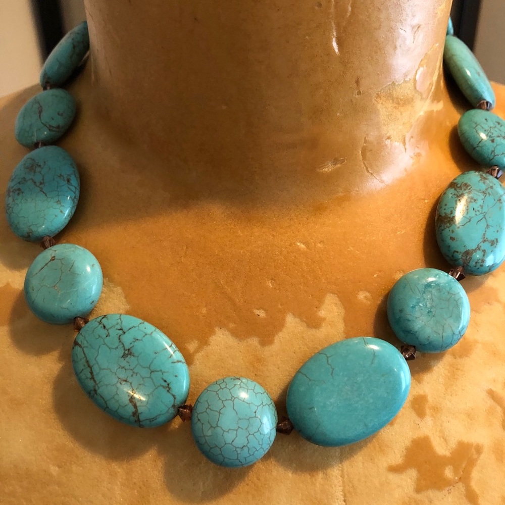 Donna Ricco Turquoise Necklace